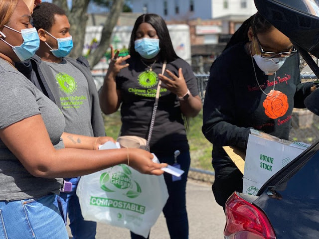 Nigerian NGO Makes Donations To Essential Workers And Homeless Persons In USA