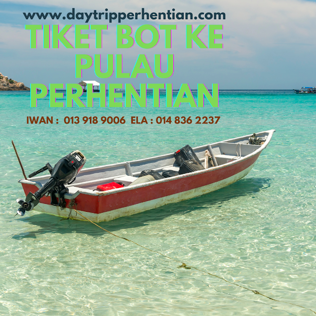 Tempah tiket boat ke pulau perhentian besar