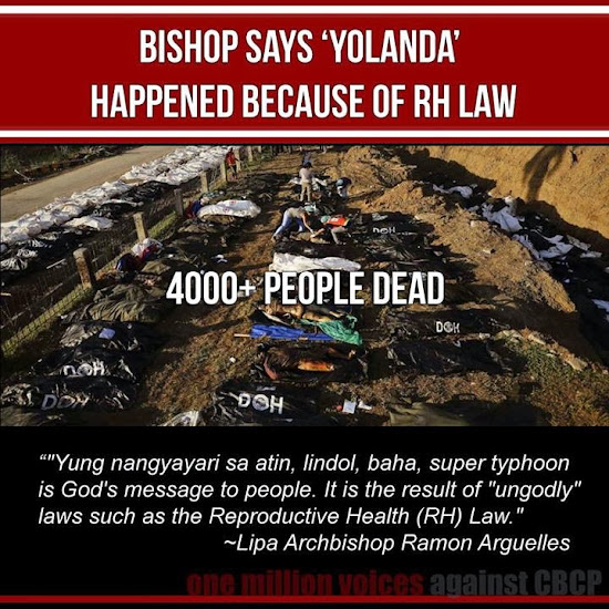 "Quote" of Lipa Archbishop Arguelles invented by Church-haters