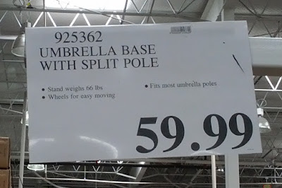 Deal for the Sungrade Umbrella Stand at Costco