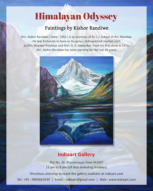 Himalayan Odyssey - exhibition of paintings at Indiaart Gallery, Pune (www.indiaart.com)