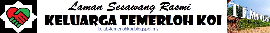 Laman Sesawang Rasmi KELUARGA TEMERLOH KOI