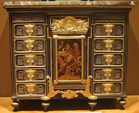 Cabinet, c. 1690, ebony, metal and tortoise shell, André-Charles Boulle, Cleveland Museum of Art