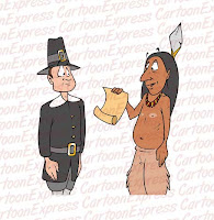 Thanksgiving Cartoon Cards