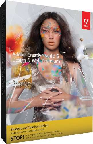 Adobe CS6 Design and Web Premium Student and Teacher Edition