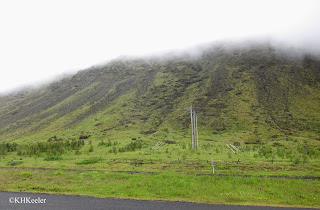 Clouds moving in. Western Iceland.