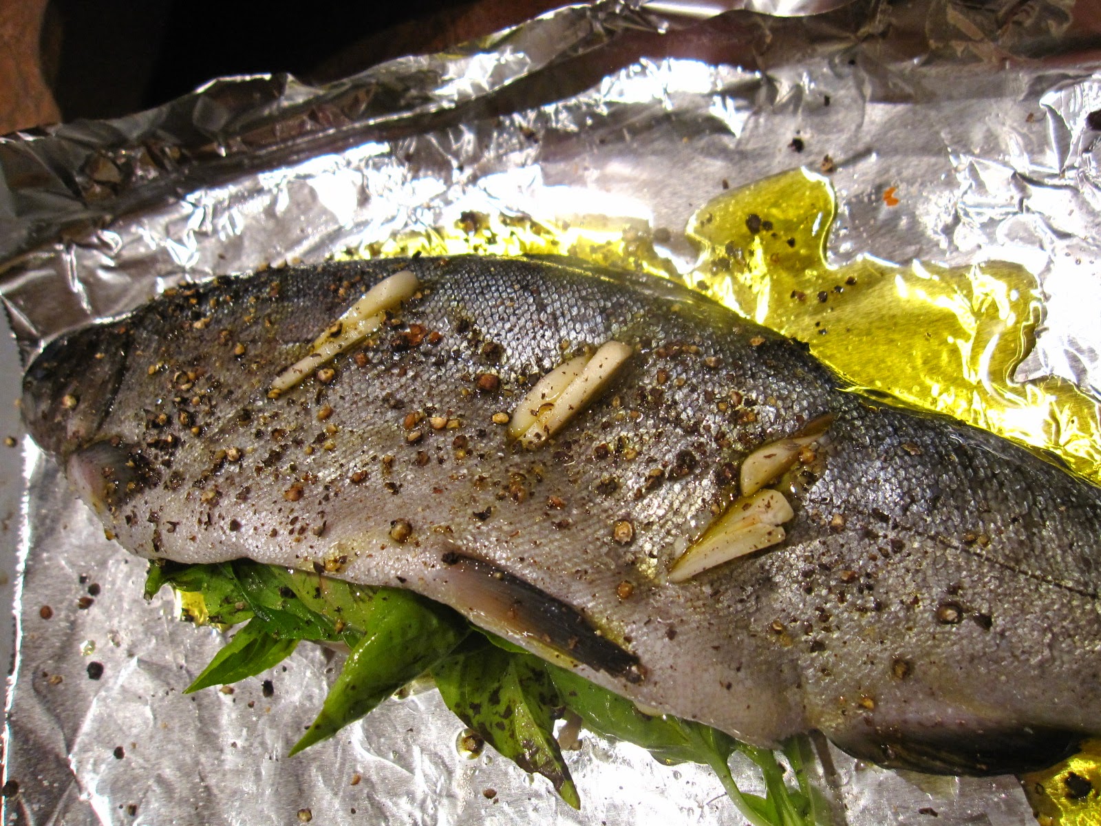 靜姐上菜 Jean的廚房飲食歡樂記 香草鹽烤鱒魚
