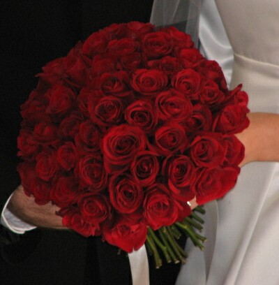 Wedding Bouquet Red Roses 2013 - 2014