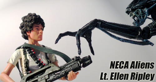 NECA Aliens Lt. Ellen Ripley figura bemutató
