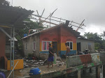 Beberapa Rumah Warga Tanjung Talok, Teluk Sasah Rusak Diterjang Puting Beliung