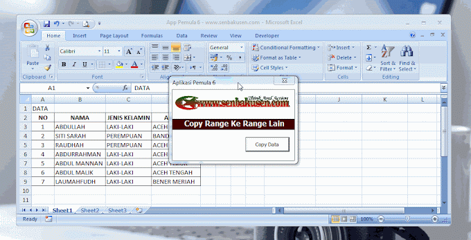 Belajar Excel Pemula