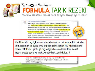 Jangan buang masa baca buku tarik rezeki