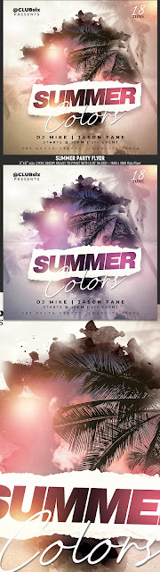  Summer Party Flyer Template