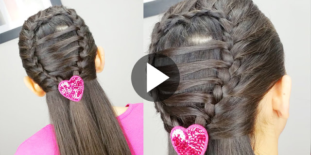 How To Create Ladder Braided Drop Hairstyle