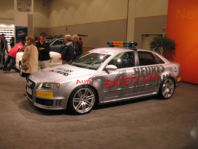 2007 Audi RS4 Safety Car at the Portland International Auto Show in Portland, Oregon, on January 28, 2006