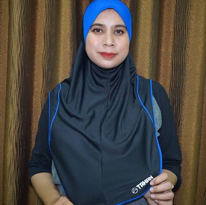 Tahan Sport Hijab Tudung Untuk Mereka Yang Aktif