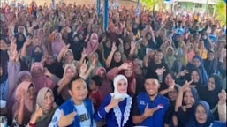 Caleg DPRD Pringsewu dari  PAN Dapil 4 Dedi Sutarno Nomor 7 Adakan Sosialisasi di Ambarawa