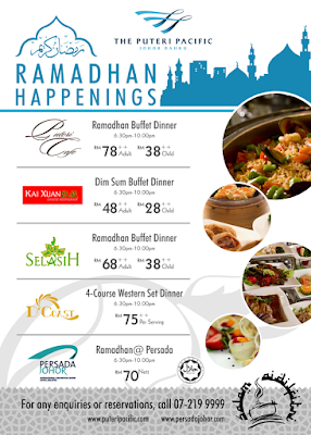 Senarai Buffet Berbuka Puasa Ramadhan Johor 2015