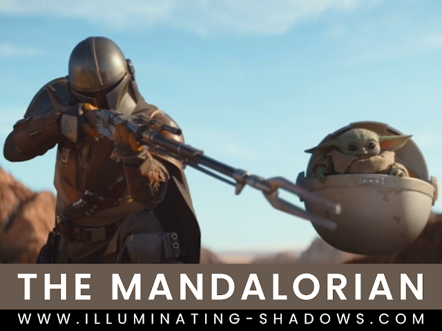 The Mandalorian - Season 1 - Chapter 2 - Photo of the Child next to the Mandalorian using his rifle