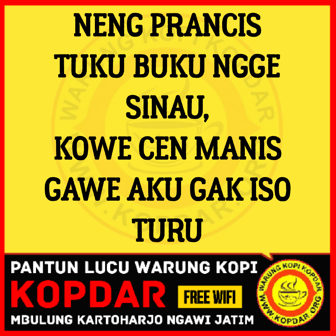 Quotes Pantun Jawa Lucu Kata Kata Mutiara