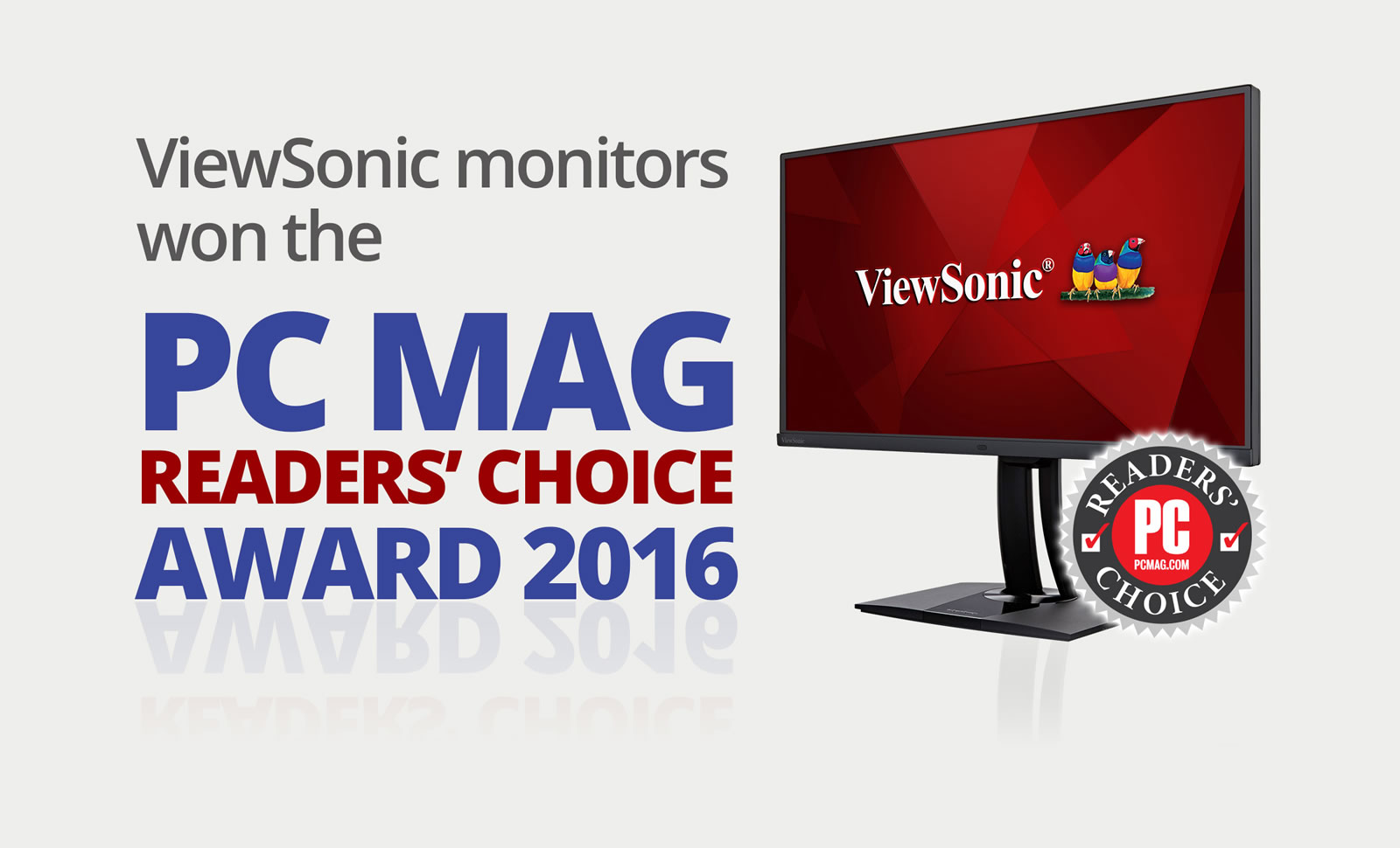 ViewSonic Sweeps PCMag’s Readers’ Choice Award