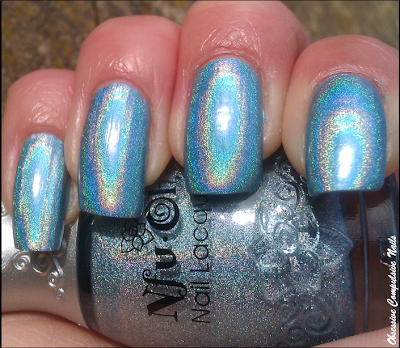 Nfu Oh Holographic Nail Polish NOTD nail of the day 065