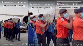 Atalia Praratya Ucap Syukur, Unggah Video Saksikan Pengangkatan Peti Jenazah Eril yang Tiba di Indonesia: Alhamdulillah Ya Allah