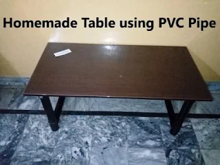 how to make beautiful table using pvc pipe