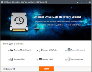 IUWEshare External Drive Data Recovery Wizard 1.8.8.8 Unlimited / AdvancedPE + Crack