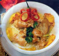 Resep Opor Ayam Gulai Nanas