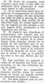 I Campeonato de Madrid 1931, bases 6ª a 11ª