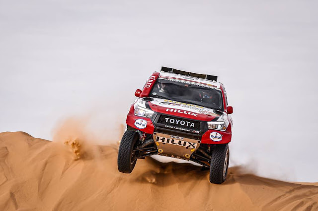 Alonso y Coma nuevamente fantásticos en la 6ª etapa del Dakar 2020