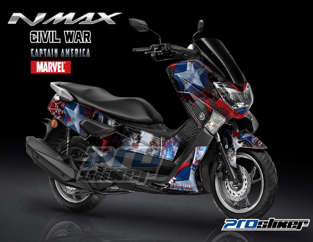 Striping Yamaha Nmax Modifikasi Full Body Modifikasi Nmax