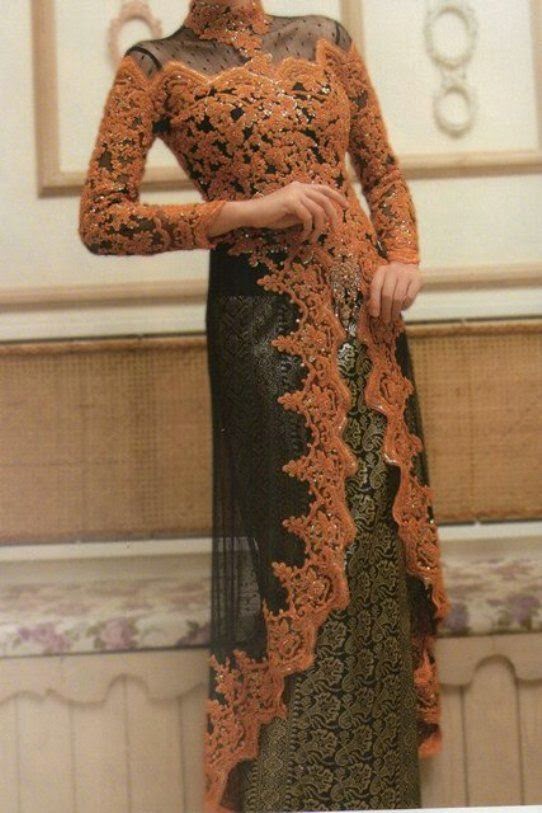 10 Desain Kebaya  Muslim  Modern  Dan Elegan Kumpulan Model  