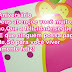 Mensagem de Aniversário Birthday Message