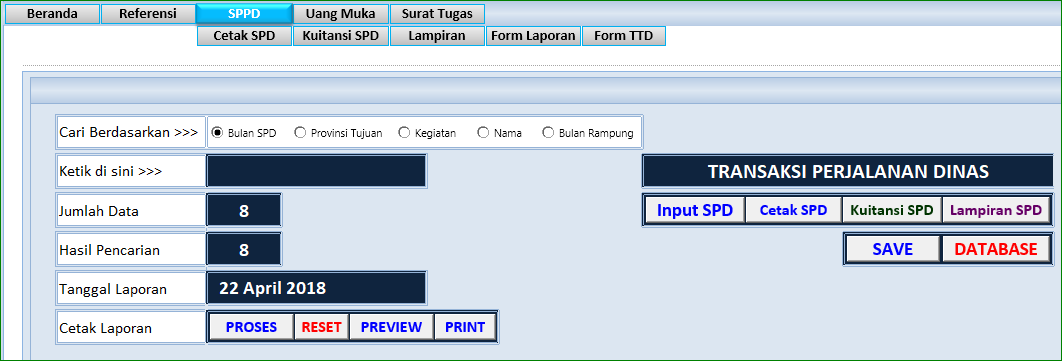 Aplikasi Excel Sppd Dan Surat Tugas Versi 2 Excelmaniacs