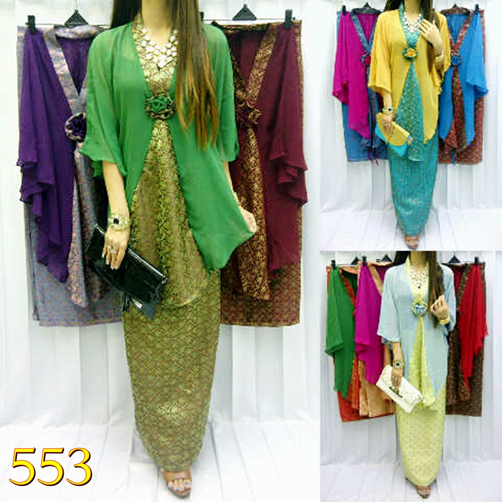 Toko Kaftan: 553 Setelan Songket