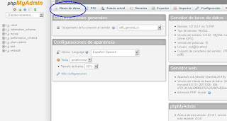 Administrador de PHP