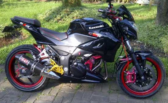 Full Modif Branded Kawasaki Ninja 250 Hitam 2008 Oto Trendz Full Modif Branded Kawasaki Ninja 250 Hitam 2008 Oto Trendz