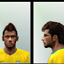 Face Neymar e Malouda by nayron