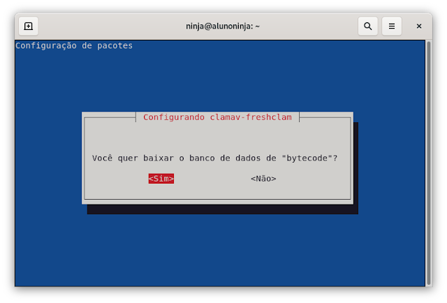 Configurando bytecode freshclam ClamAV