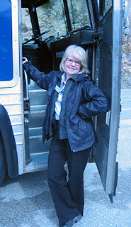 BRENDA WILBEE driving motor coach