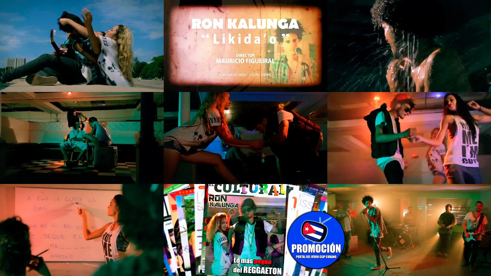 Ronkalunga - ¨Likidao¨ - Videoclip - Director: Mauricio Figueiral. Portal Del Vídeo Clip Cubano. Música cubana. Pop Rock. Cuba.