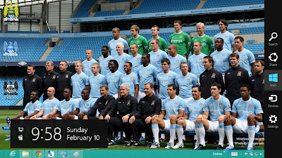 Manchester City Fc Theme For Windows 8