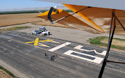 Belite Ultralight Aircraft @ Mythbusters (from the air)