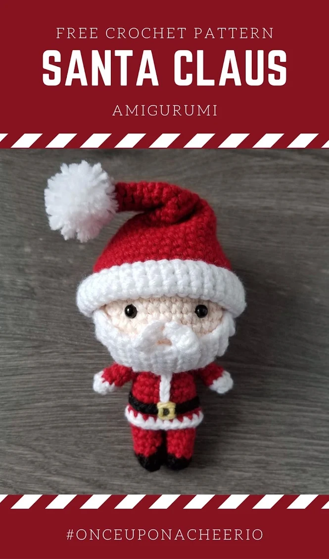 Santa Claus Free Amigurumi Crochet Pattern