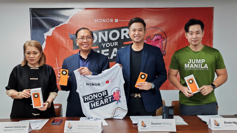 HONOR PH x Philippine Heart Center partnership to raise awareness on Heart Health!