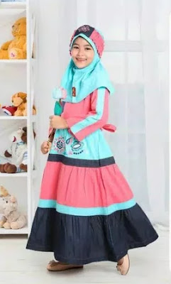 Gamis keke Anak Perempuan terbaru