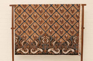 kain batik Papua motif cendrawasih