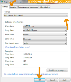 Error Regional Setting Windows